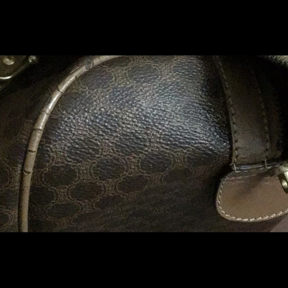 Vintage Authentic Celine Macadam pattern Boston travel bag - Picture 8 of 9